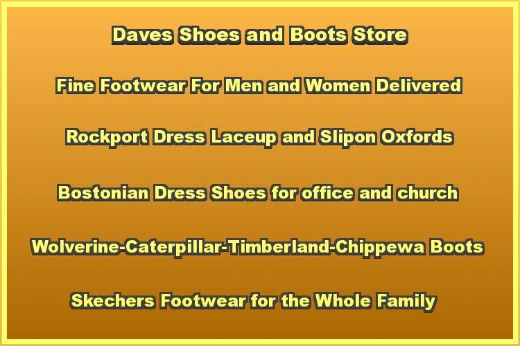 daves shoe store click here