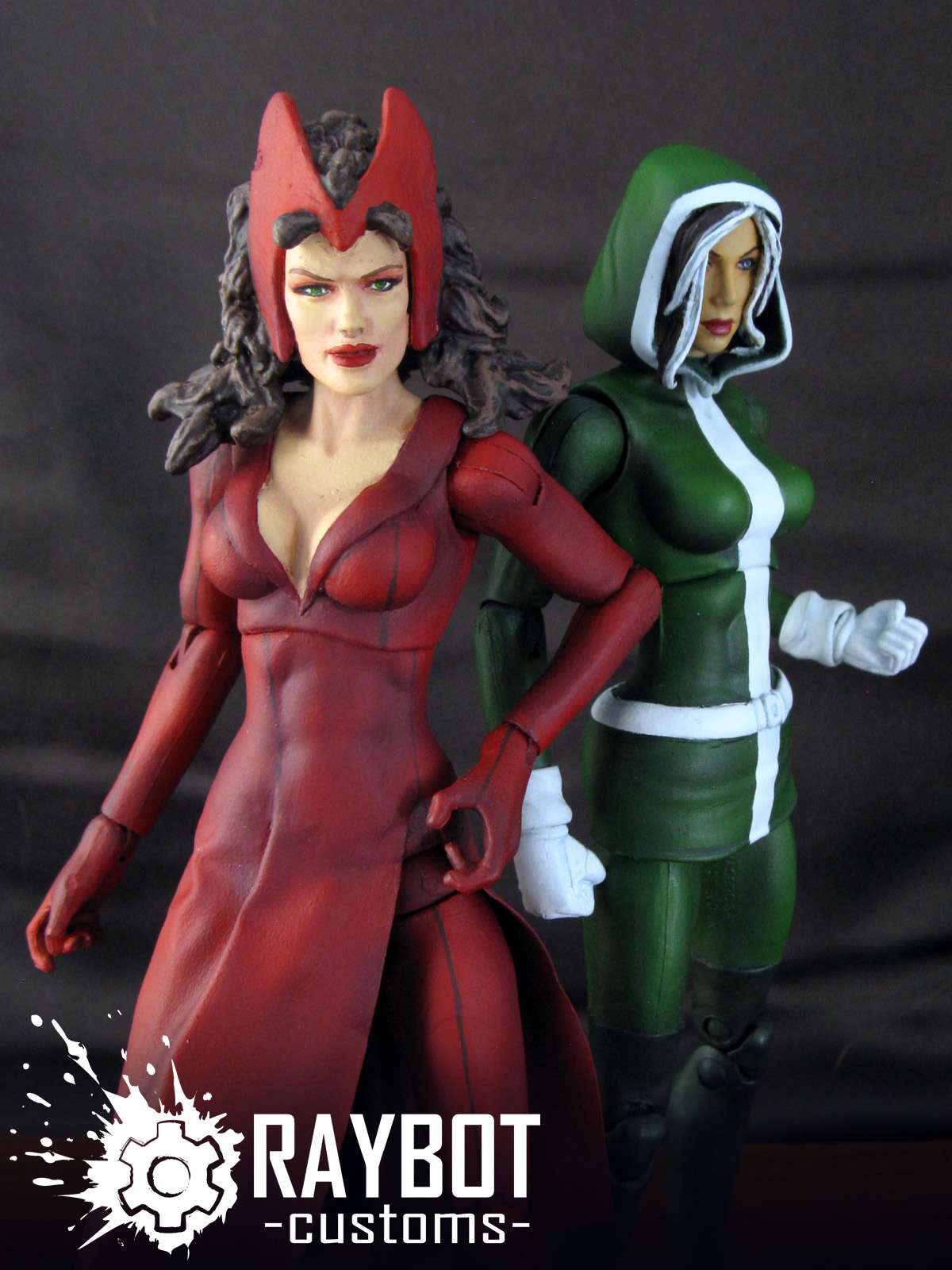 Marvel Legends Now Uncanny Avengers Scarlet Witch Custom Figure Raybot 